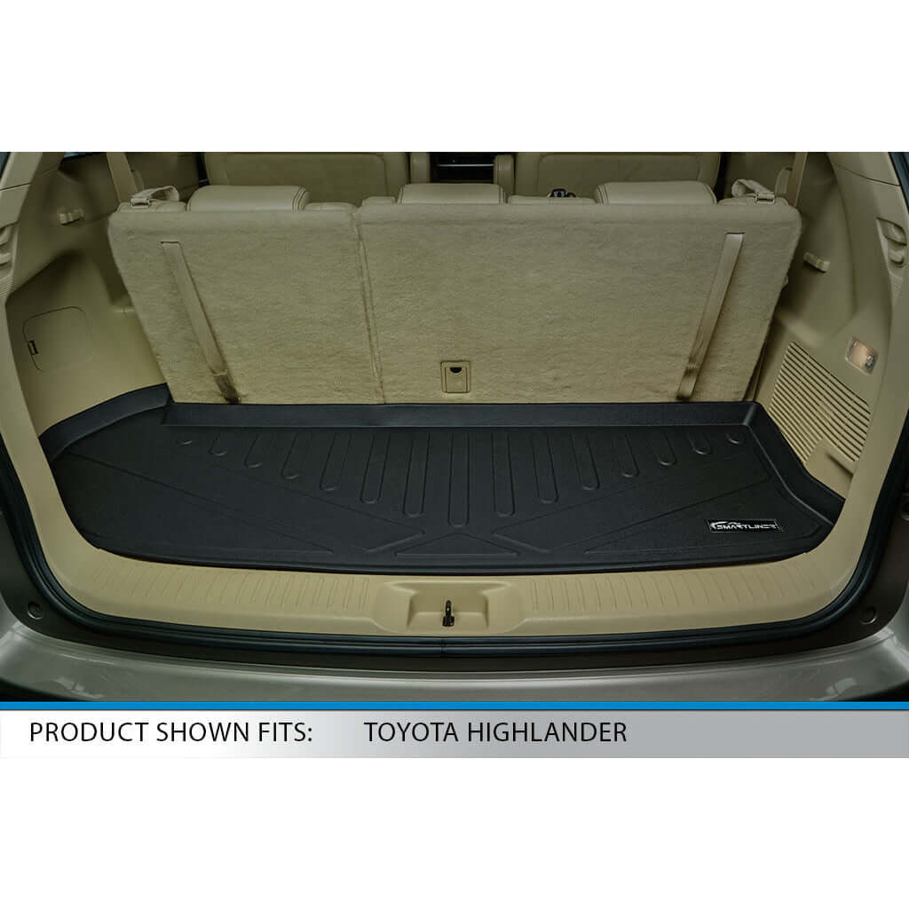 SMARTLINER Custom Fit Floor Liners For 2014-2019 Toyota Highlander (with 2nd Row Bench Seat)