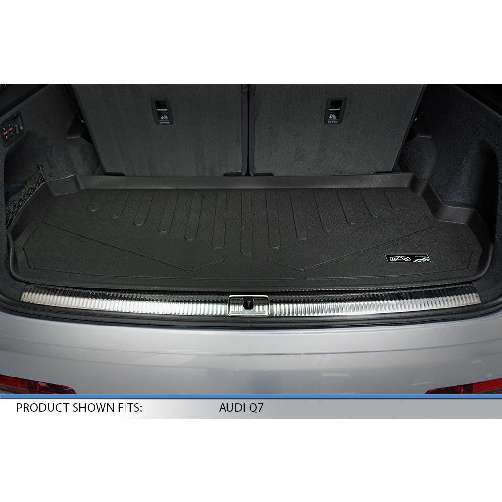 Smartliner Sd0364 All Weather Custom Fit Trunk Behind 2nd Row Floor Mat Cargo Liner for 2017-2022 Audi Q7 - All Models, Black