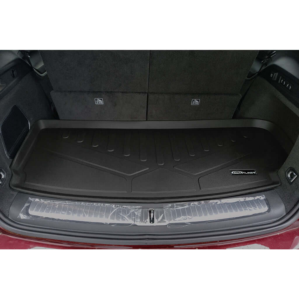 SMARTLINER Custom Fit Floor Liners For 2021-2025 Jeep Grand Cherokee L w/ 2nd Row Bucket Seats and center console