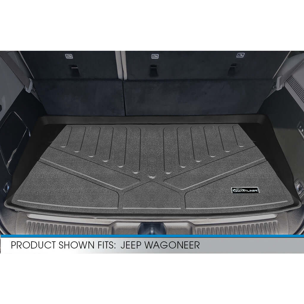 SMARTLINER Custom Fit Floor Liners For 2022-2024 Jeep Wagoneer (7 Passenger Model)