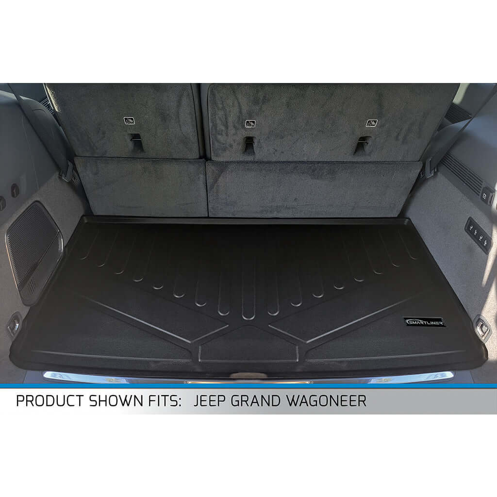 SMARTLINER Custom Fit Floor Liners For 2022-2024 Jeep Grand Wagoneer (8 Passenger Model)