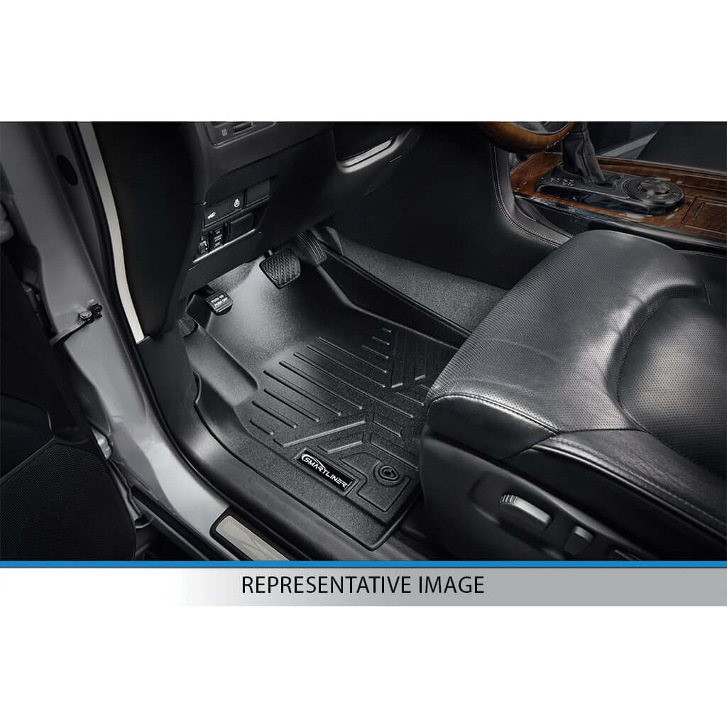 SMARTLINER Custom Fit Floor Liners For 2012-2015 Honda Civic Sedan (No EX, Si, or Hybrid Models)