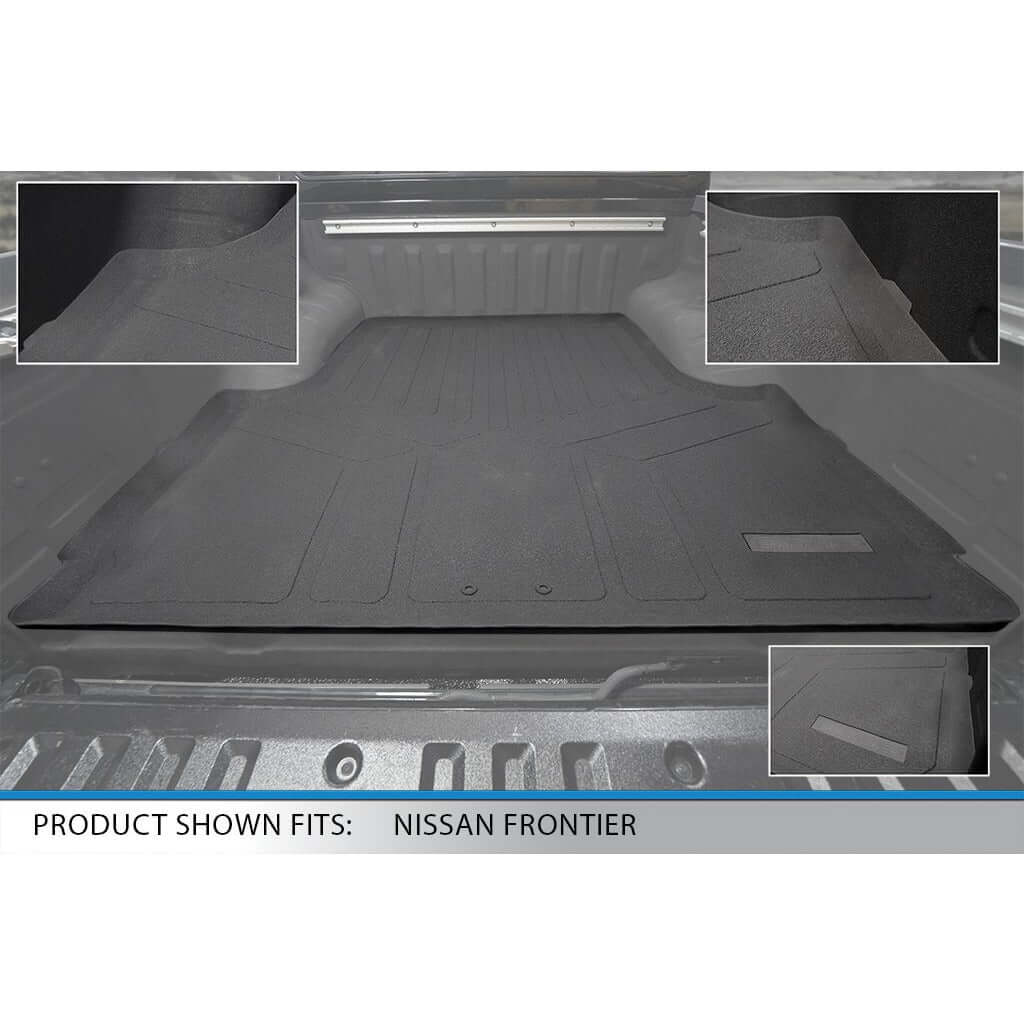 SMARTLINER Smart Coverage™ Custom Fit Floor Liners For 2008-2021 Nissan Frontier with Dual Drivers Side Floor Posts