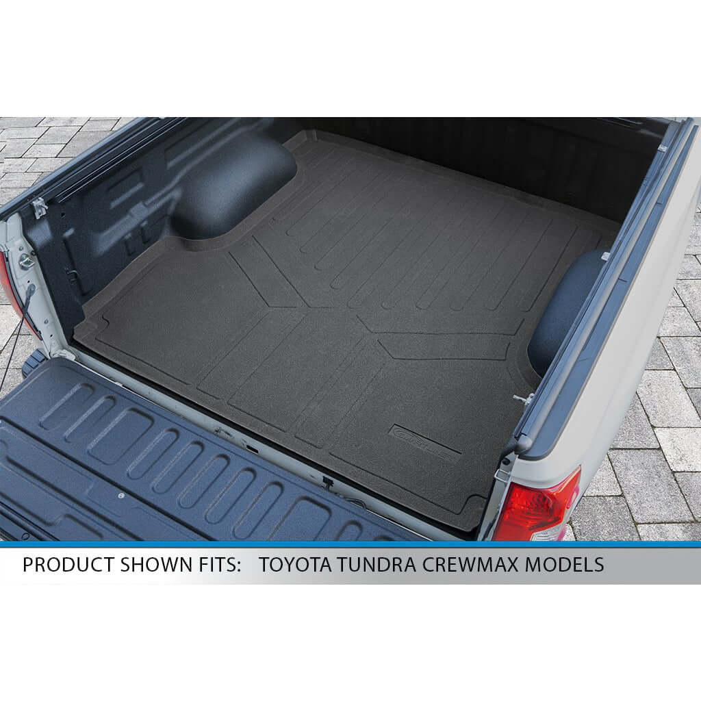 SMARTLINER Custom Fit Floor Liners For 2007-2021 Toyota Tundra CrewMax Cab (with Coverage Under 2nd Row Seat)