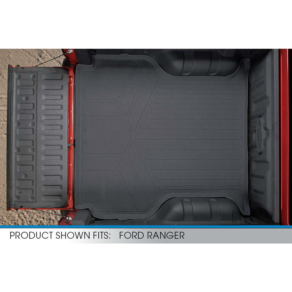 SMARTLINER Custom Fit Floor Liners For 2019-2021 Ford Ranger SuperCrew Cab (5' Bed Size Only)- K0410