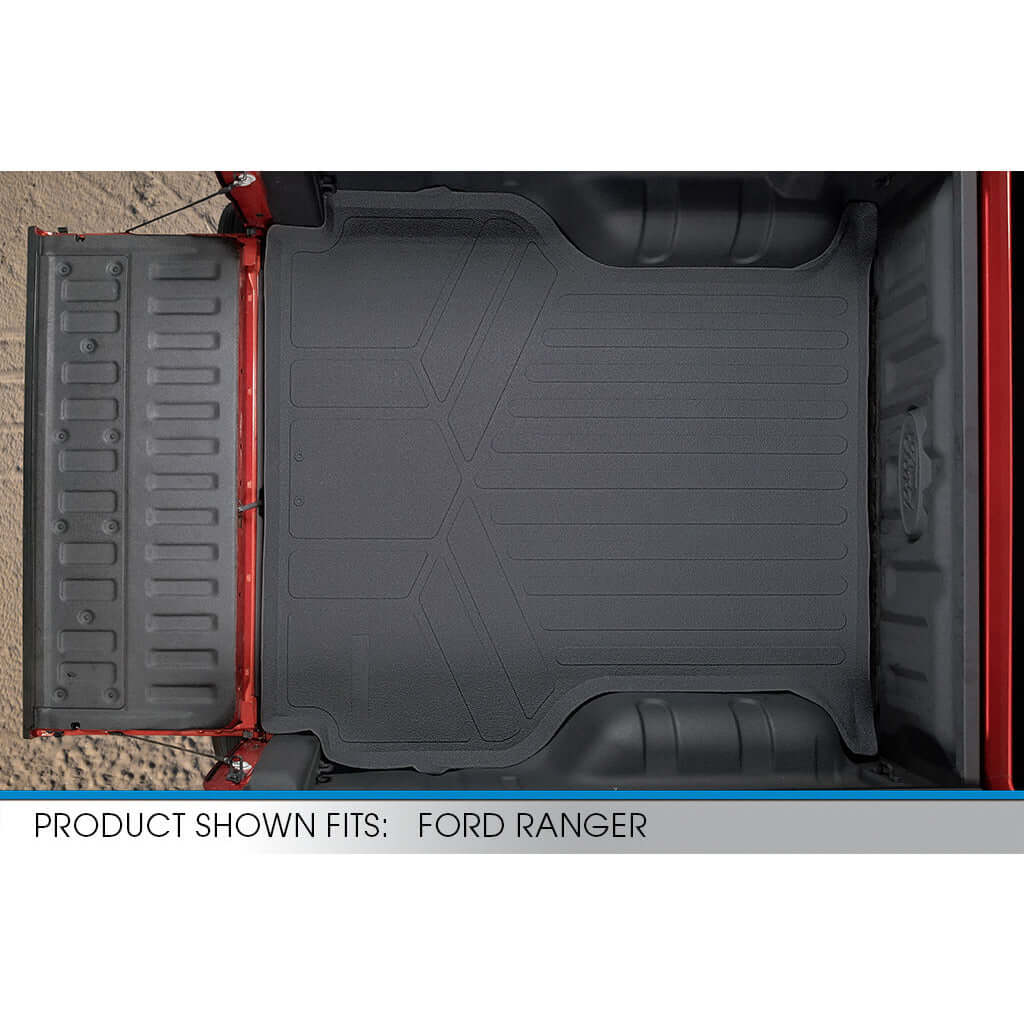 SmartCoverage™ Custom Fit Floor Liners For 2019-2025 Ford Ranger SuperCrew Cab