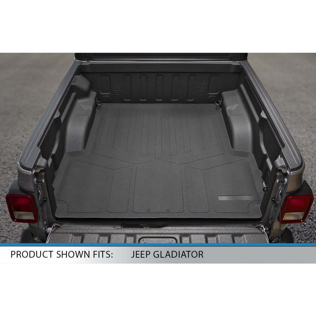 SmartCoverage™ Custom Fit Floor Liners For 2020-2024 Jeep Gladiator Crew Cab (5' Bed Size Only)- K0459