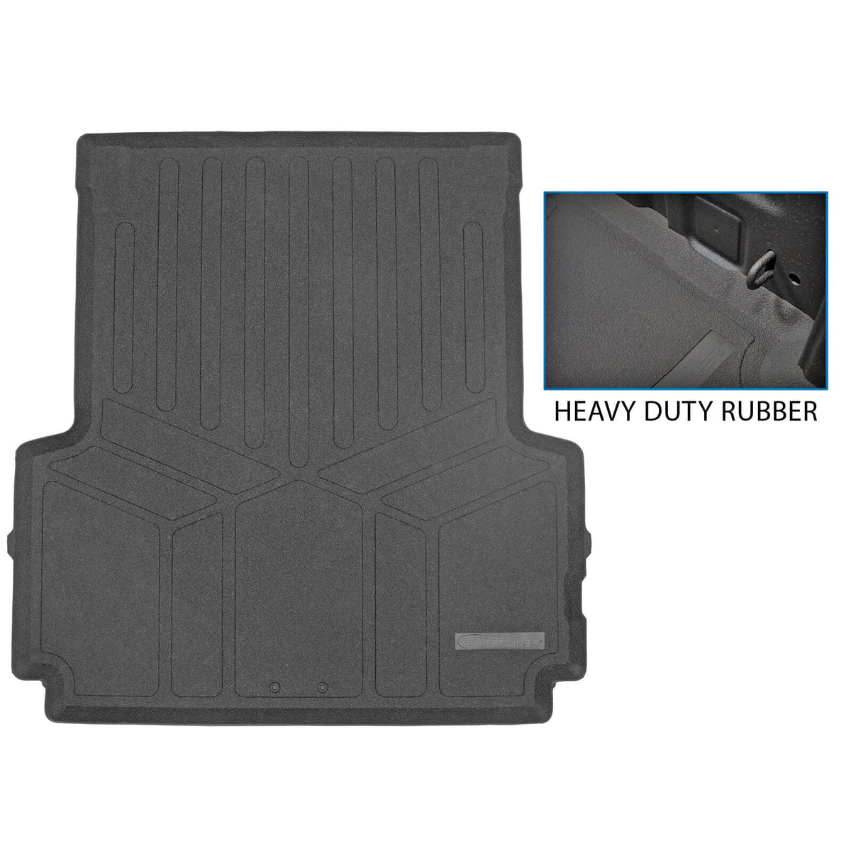 SmartCoverage™ Custom Fit Floor Liners For 2020-2024 Jeep Gladiator Crew Cab (5' Bed Size Only)- K0459