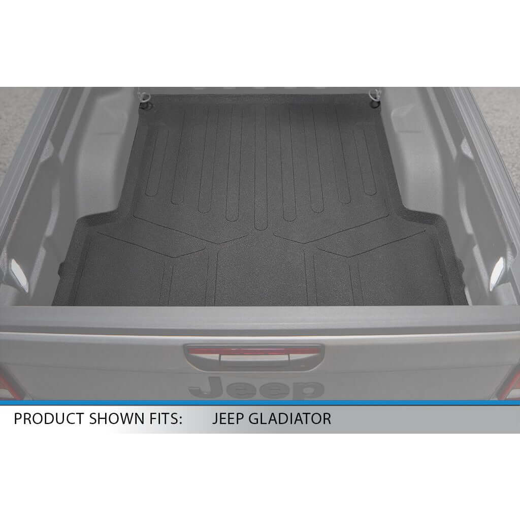 SmartCoverage™ Custom Fit Floor Liners For 2020-2024 Jeep Gladiator Crew Cab (5' Bed Size Only)- K0459